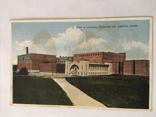 Geo A Hornel (Hormel) Packing Co. Austin Minnesota 1916 Antique Postcard picture