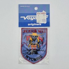Vintage NOS Jackson Hole Wyoming Cowboy Bronco Patch Voyager Originals Sealed picture