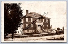 K67/ Colby Wisconsin RPPC Postcard c1922 High School Building  304 picture