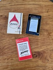 ZIPPO LIGHTER VINTAGE RED WHITE BOX Share Corp company personalized picture