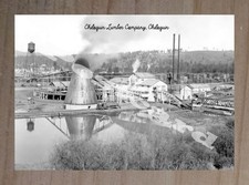 Historic Chiloquin Lumber Company, Chiloquin Logging Postcard picture