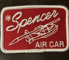 Vtg 1940's/50's Spencer Air Car Plane Patch NOS Airplane Aviation History picture