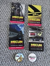 Mecum Auctions SWAG Buttons, Notebooks Brand New picture