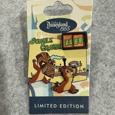 DLR Dateline Disneyland 1955 55 Years Jungle Cruise Chip Dale Disney Pin picture
