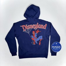 Disney Parks Disneyland Avengers Campus Spiderman Adult Hoodie ALL SIZES picture