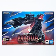 Bandai S.H.MonsterArts Godzilla Final Wars Heat Ray VS New Gotengo Figure Set picture