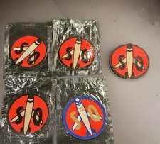 Vintage 1957 Captain Midnight Secret Squadron Felt Emblems Lot 5 Ovaltine Sealed picture