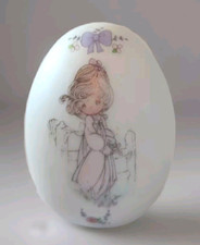 Enesco Precious Moments Easter Egg VTG 1991 No Stand 2.25