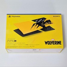 PlayStation 5 Pro Console Cover Wolverine Battle Yellow Limited Edition picture