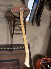 Vintage Mann Edge Tool Co. Indian Chief Fireman's Axe - picture