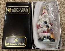 1999 Christopher Radko Bugs Bunny Santa Looney Tunes Ornament WB picture