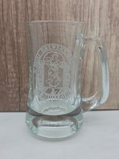 Vintage St Pauli Girl Beer Mug Glass Stein Etched Logo St Pauli Brewery Germany picture