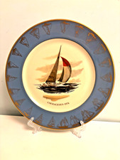 GORHAM AMERICA'S CUP RACES COURAGEOUS 367/1000 LE NEW BOX 10.75 Collectors Plate picture
