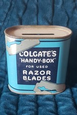 1930s Vintage  Razor Blade Colgate's Handy-Box Safe  picture