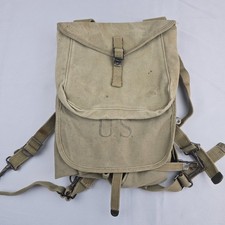 WWII US Army M1928 Haversack Felt Novelty Mfg Co 1942 Field Pack Backpack picture