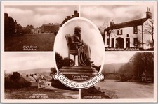 Vintage ECCLEFECHAN, SCOTLAND Photo RPPC Postcard 