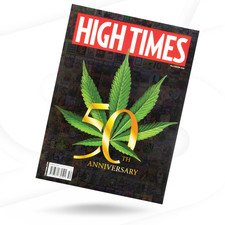 High Times 50th Anniversary Issue Magazine picture