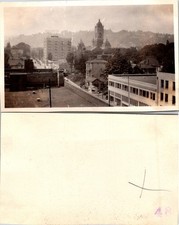 1920s View of Seattle Sovereign Apartments Court House B+W Photo S0072 picture
