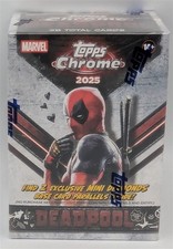 Factory Sealed Blaster Box 2025 Topps Marvel Deadpool Trading Cards picture