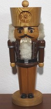 Vintage Erzgebirgische Volkunst Wooden Snowflake Nutcracker Soldier Excellent picture