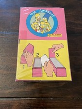 (1) Sealed Box 1991 Panini the Simpsons (100 packs) picture