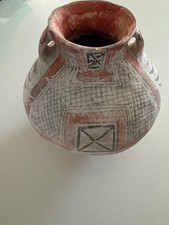 Authentic Zuni Vessel, approximately 6 1/2 inches length, 8 inches wide picture