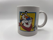 2002 Kellogg's Co. Frosted Flakes Tony The Tiger Character Ceramic Cafe Mug picture