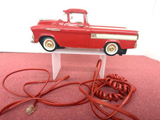 vintage TeleMania Chevrolet Cameo Pickup Truck Telephone RED works picture