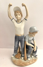 1989 Paul Sebastian Meico Baseball Little League Porcelain Figurine 9.5