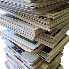 Antique 50 Postcard Collection Lot Posted & Unposted Random Mix picture