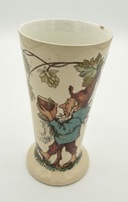 Antique Villeroy & Boch Gnome Mug Germany Hand Painted Stein Vines Beaker #1173 picture