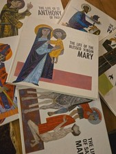 Lot Vintage Books Catholic Children Life..  EMILE PROBST Verena SMITH BURNS... picture