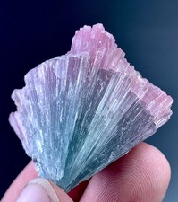 Bi Colour Tourmaline Crystal From Afghanistan 125 Carat picture