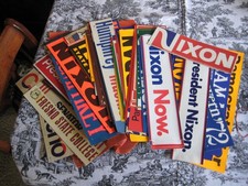 Political Bumper Sticker Grab Bag   Wow what a selection picture