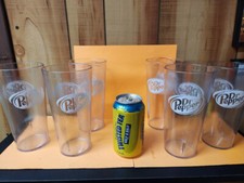 Dr Pepper Collectible 24oz Plastic Cup Set (6) NEW picture