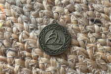 Guaranteed Lottery Win Talisman Copper Amulet Infused Magic Energy Necklace Art picture