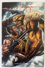 Wolverine #41 Mico Suayan Signed Virgin Exclusive W/COA Sabretooth LTD 1000 picture
