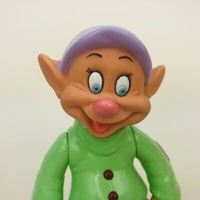 DOPEY Vintage Snow White and the Seven Dwarfs Vinyl Toy Doll Figure Figurine 6