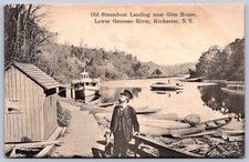 K32/ Rochester New York Postcard c1910 Steamboat Landing Glen House 483 picture