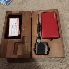 Starrett no.657 Magnetic Base & Last Word Dial Indicator  no.711 set picture