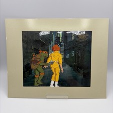 VTG 1985 Teenage Mutant Ninja Turtles TMNT Animation CEL April Michelangelo picture