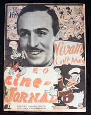 Walt Disney Mickey Mouse November 1938 Vintage Cine Journal Portugal Magazine picture