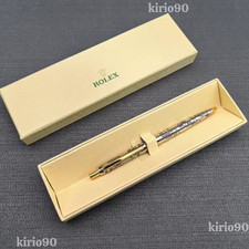 HOT ROLEX Vintage Collectible Ballpoint Pen Silver Gold Luxury New With box Rare picture