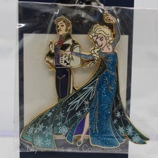 C4 Disney D23 Expo Pin LE Fairytale Designer Heroes vs Villains Hans Elsa picture