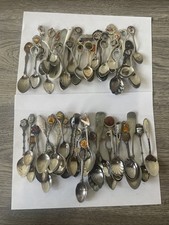 50+ Lot Of Vintage Souvenir Spoons Collectible picture