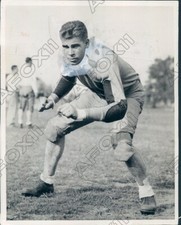 1935 Baldwin Wallace College Football Tackle Oliver Davidson Press Photo picture