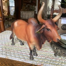 Red Brahma Bull - Traditional Breyer #385 Discontinued MADE IN USA Vintage picture