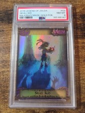 2016 Enterplay Legend of Zelda Skull Kid Gold Foil PSA 8 NM-Mint #G3 Majora Mask picture