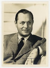 Robert Montgomery 1947 Signed 5x7 Actor Director Producer Photo Portrait J14148 picture