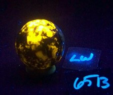 Fluorescent Wernerite 41mm Sphere for UV Collection 6513 picture